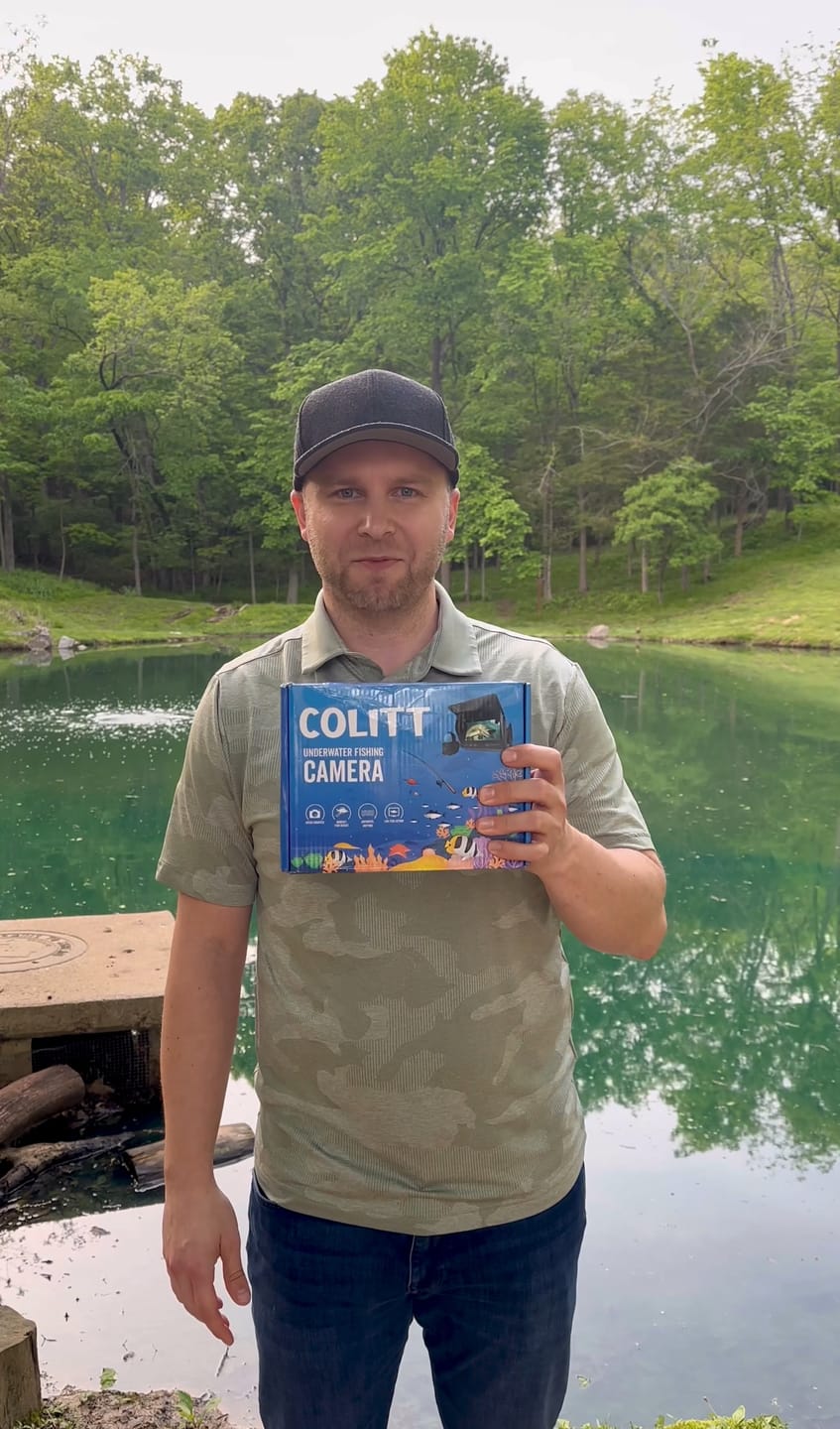 Customer photo review of Colitt - Underwater Fishing Camera
