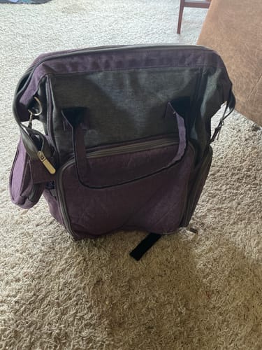 Customer photo review of Premium Quilting Organizer Backpack