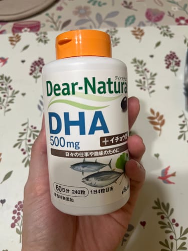 Customer photo review of Asahi Dear-Natura DHA + 銀杏 240粒 60日份