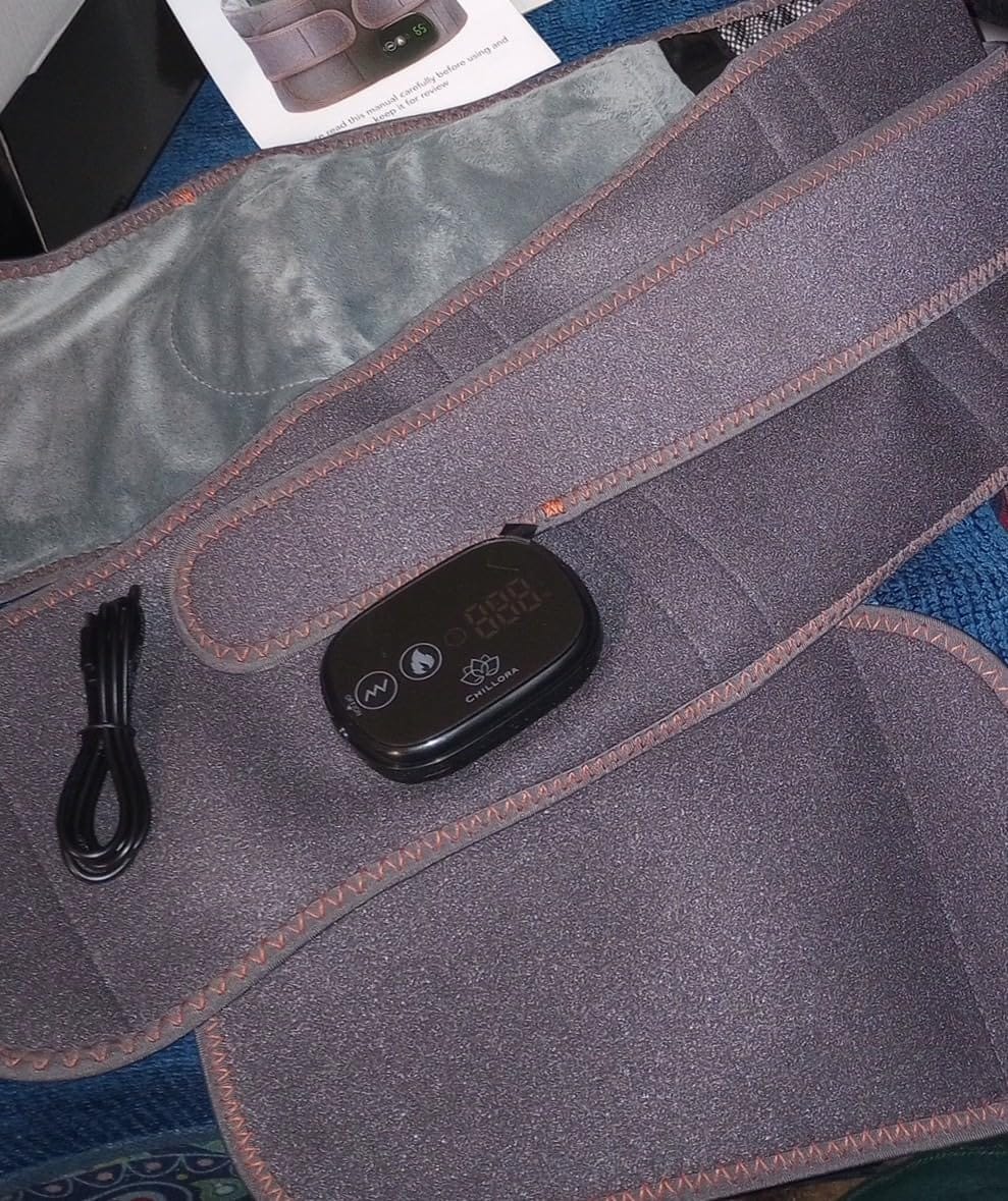 Customer photo review of HeatBoost™ Red Light Lumbar Belt