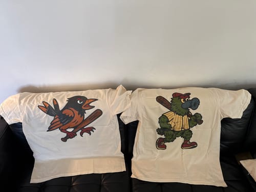 Customer photo review of BAL Baseball T-Shirt