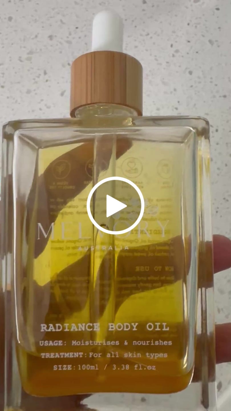Customer video review of Radiance Body Oil (Skin Firming)