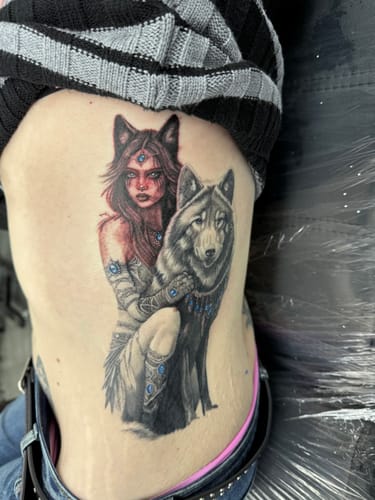 Customer photo review of Signature Tattoo Numbing Cream