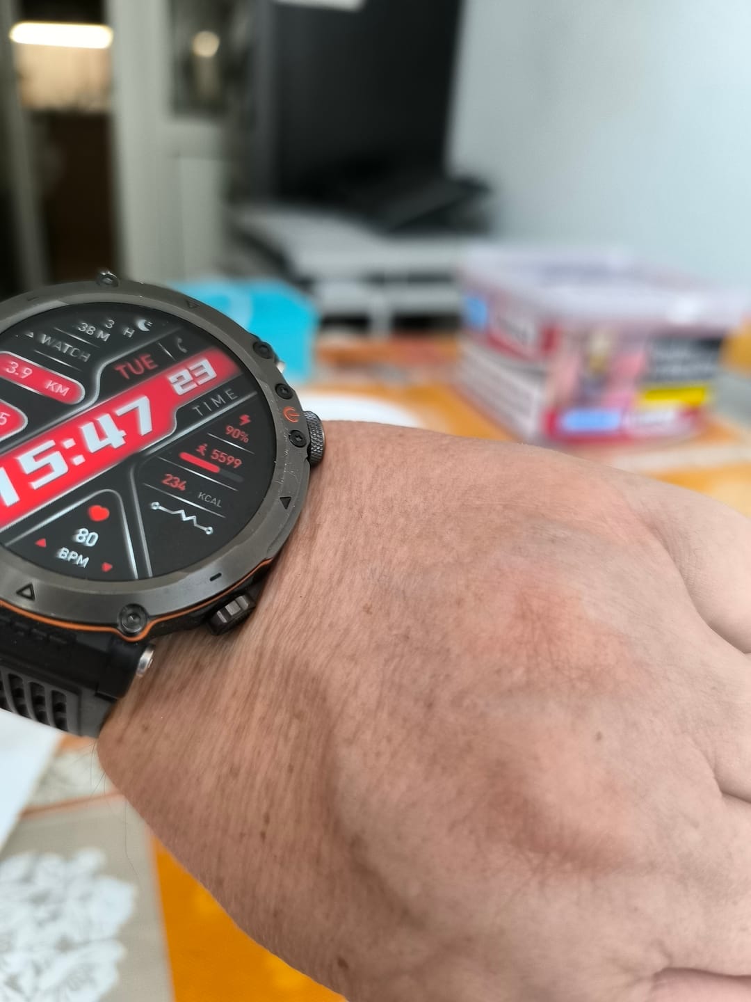 Customer photo review of STONE – Die stabilste Smartwatch mit 21+ Tagen Akkulaufzeit