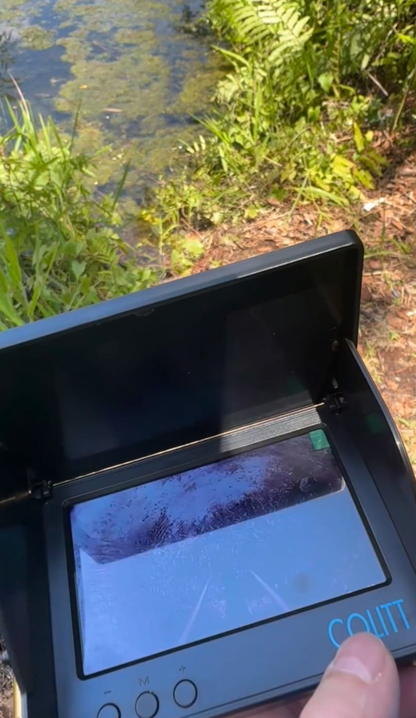 Customer photo review of Colitt - Underwater Fishing Camera
