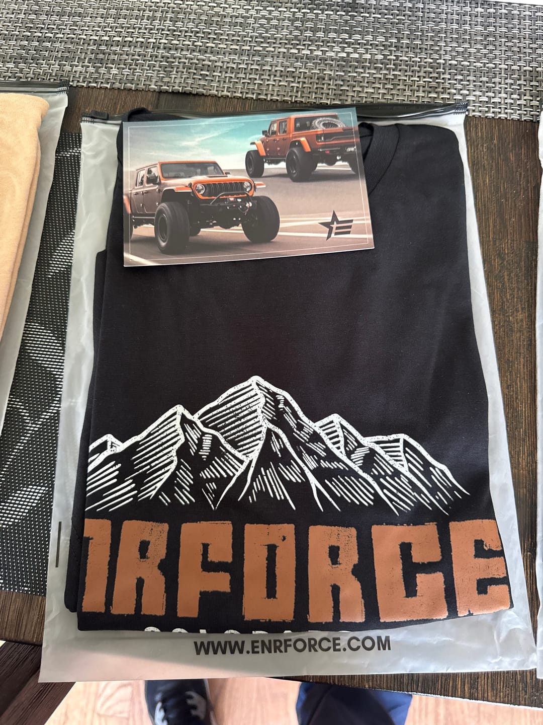 Customer photo review of Summit Tee