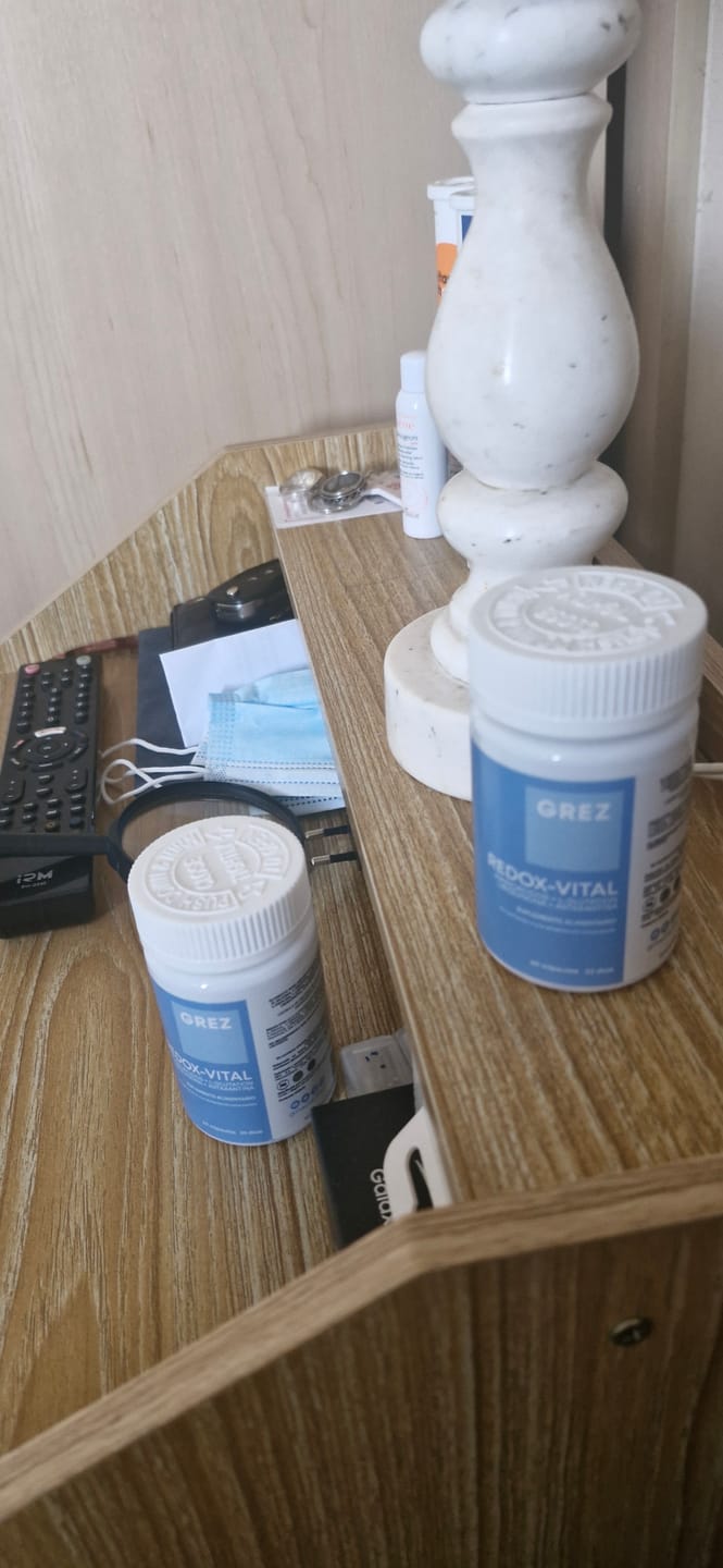 Customer photo review of REDOX-VITAL - Aminoácidos, L-glutation, vitaminas y minerales