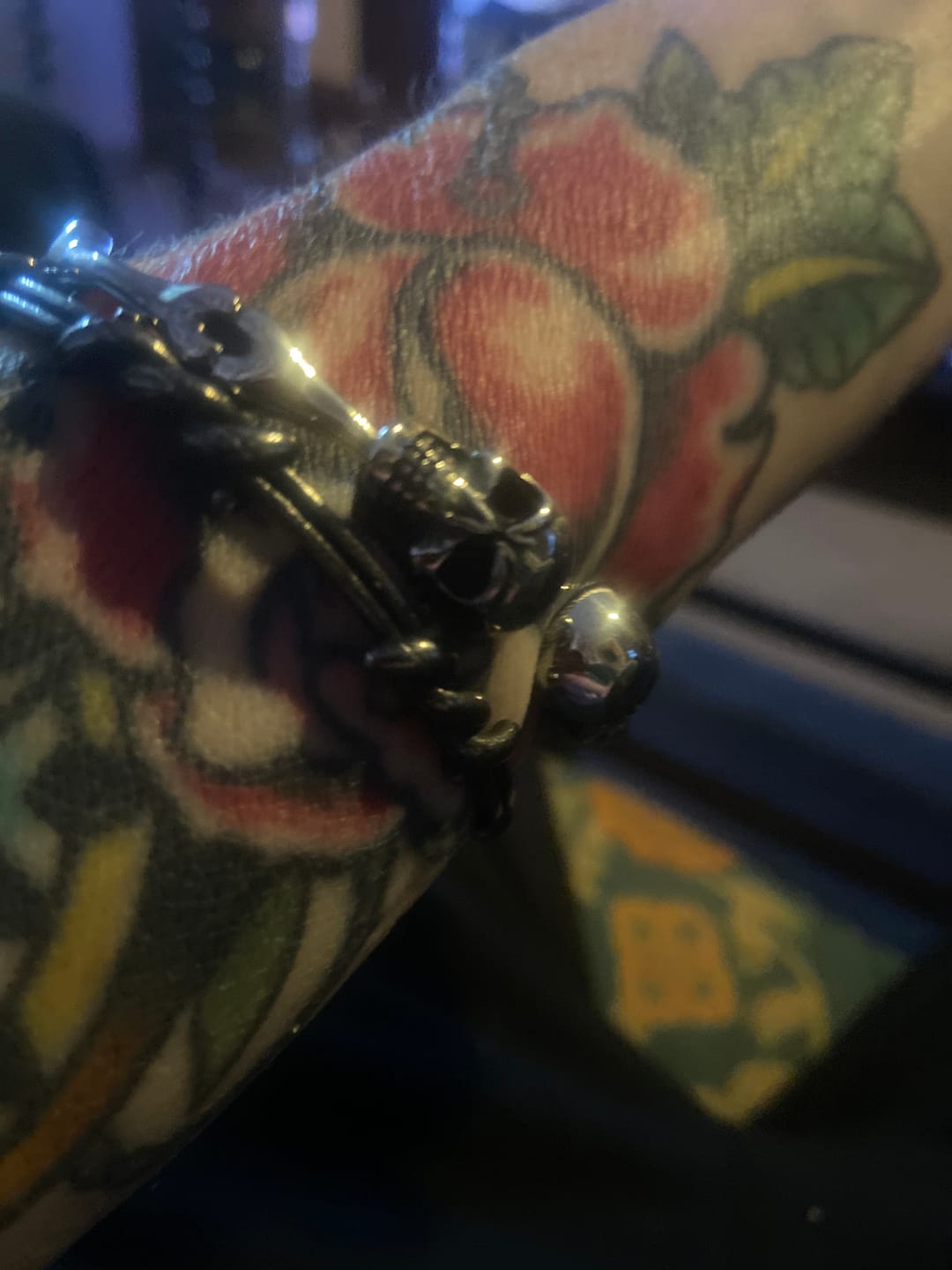 Customer photo review of SKULLED.