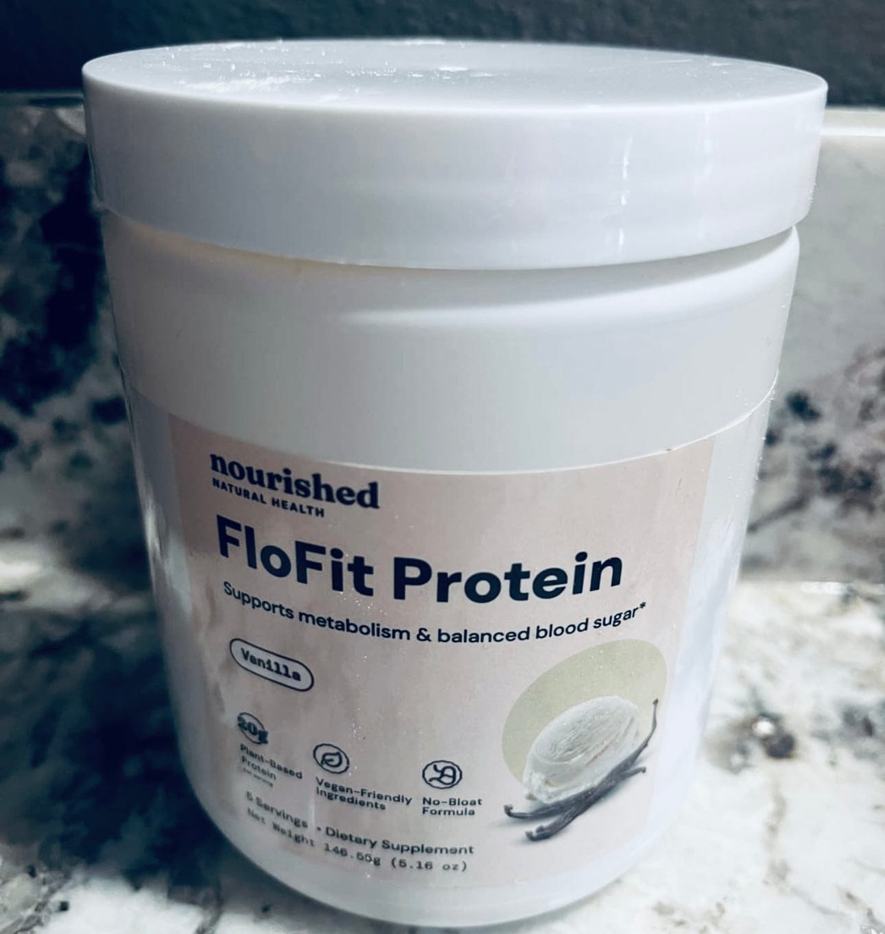 Customer photo review of FloFit Protein