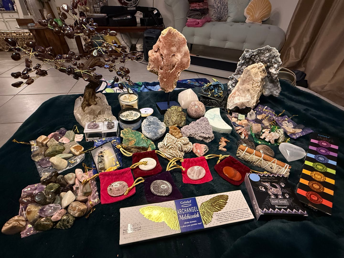Customer photo review of Celestial Purple Ray of Insight