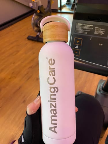 Customer photo review of Botella Térmica Insulada 500ml