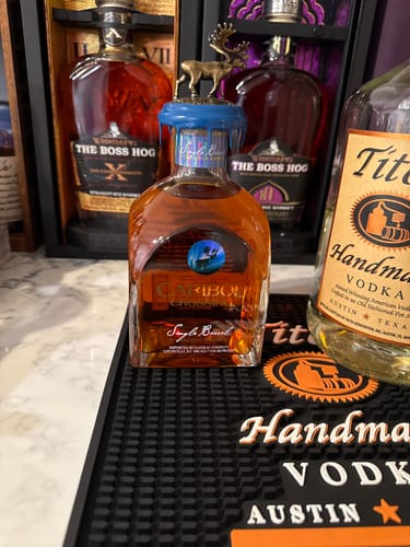 Customer photo review of Caribou Crossing Single Barrel Canadian Whisky (750ml)