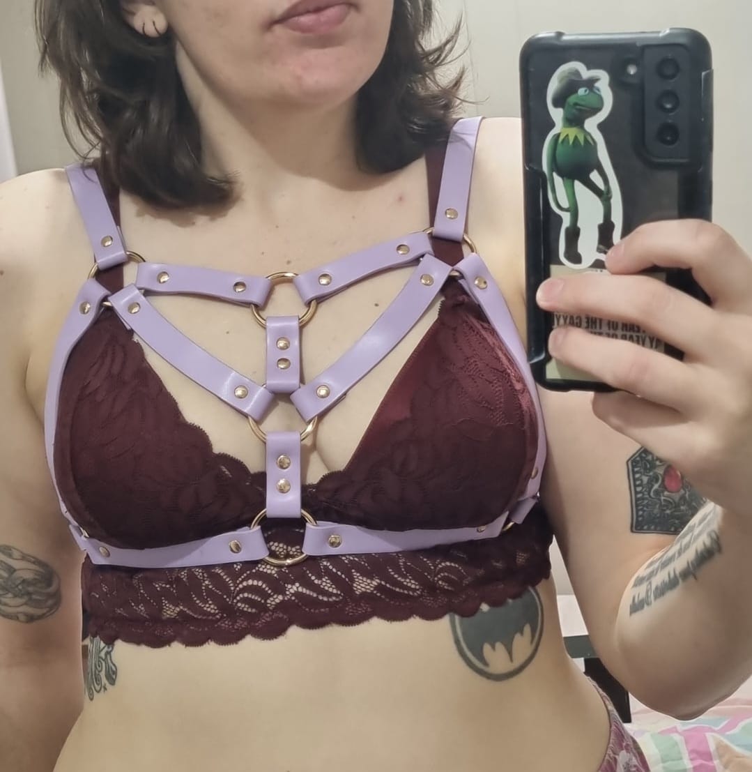 Customer photo review of ALEX CHEST HARNESS