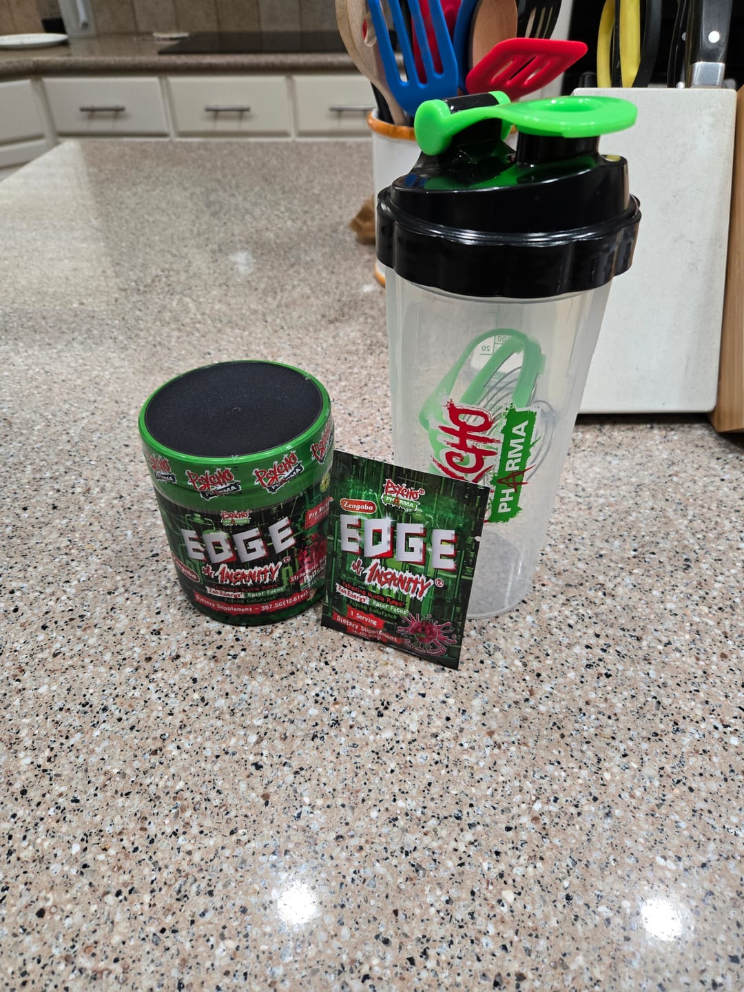 Customer photo review of Psycho Pharma Shaker Cup