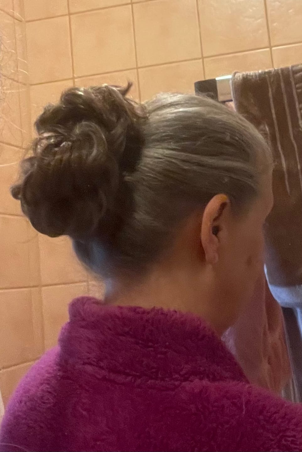 Customer photo review of Tangled Scrunchie