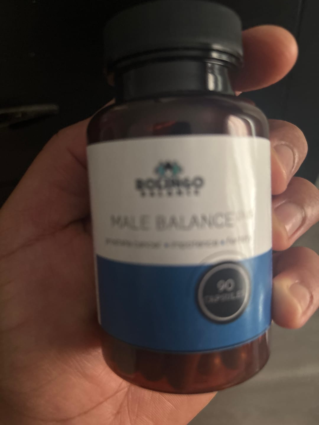 Customer photo review of MALE BALANCE PLUS