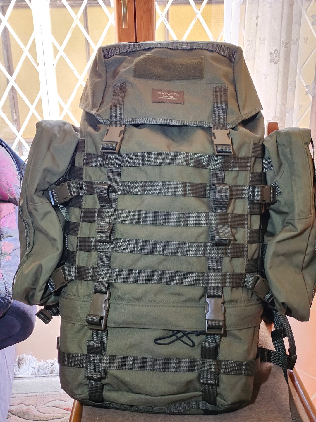 Customer photo review of Jääkäri L backpack