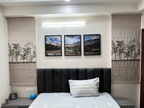 Customer photo review of Mountain view, Set of 3, Set of Three Paintings