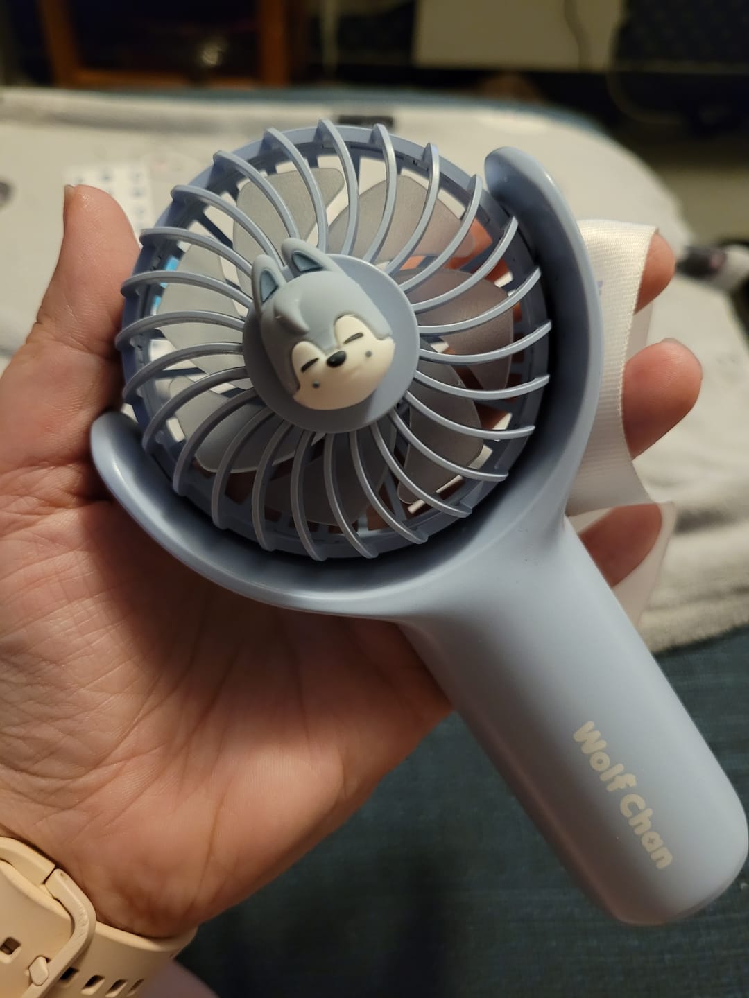Customer photo review of STRAY KIDS - dominATE SEOUL WORLD TOUR OFFICIAL MD SKZOO HANDHELD FAN