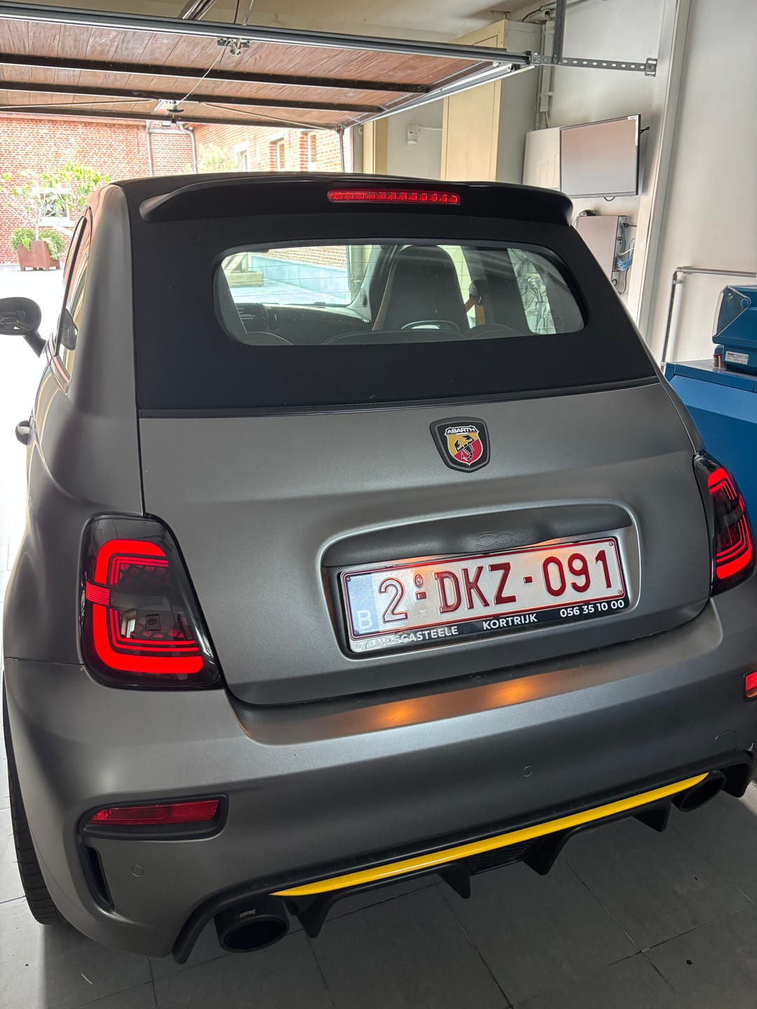 Customer photo review of Fari LED Posteriori Abarth & Fiat 500 (2008-2024)