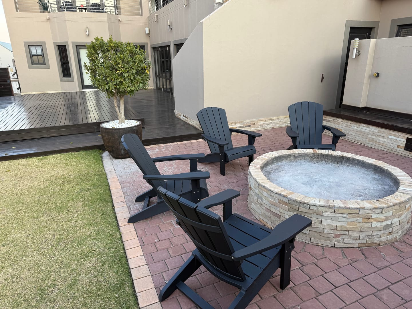 Customer photo review of TROY CHAIR 2 PACK – GRAPHITE