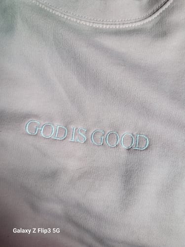 Customer photo review of Mystery Sweatshirt