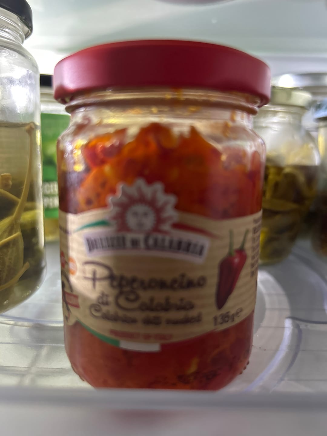 Customer photo review of Gehackter Chili (Peperoncino Calabrese) in Öl Delizie di Calabria