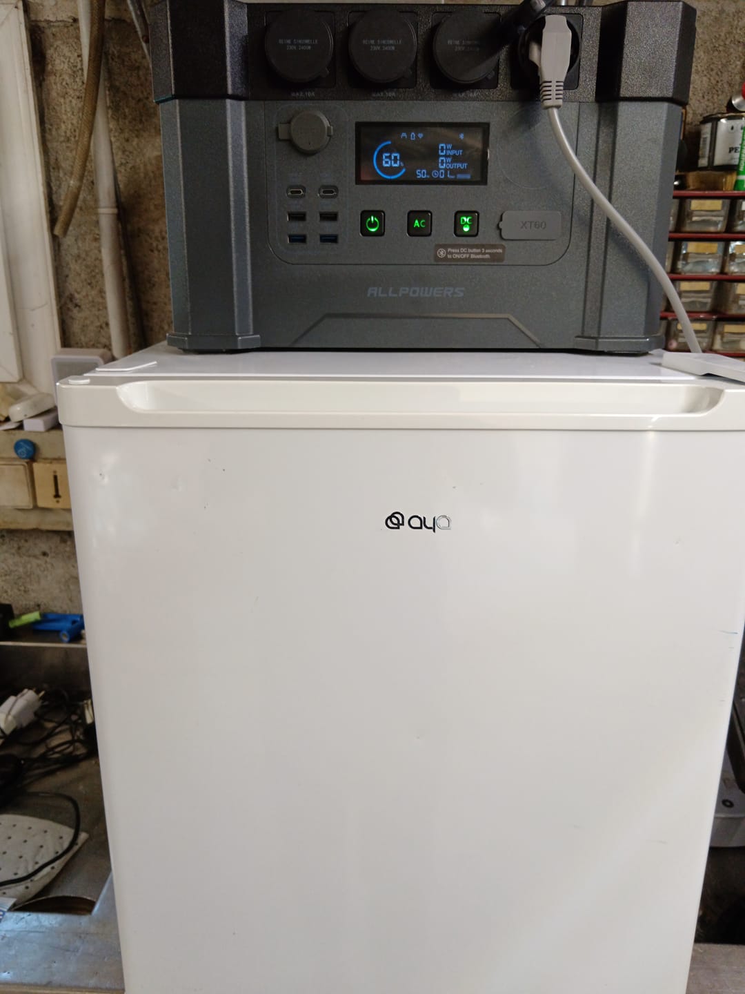Customer photo review of ALLPOWERS S2000 Pro Station électrique portable 2400W 1451Wh