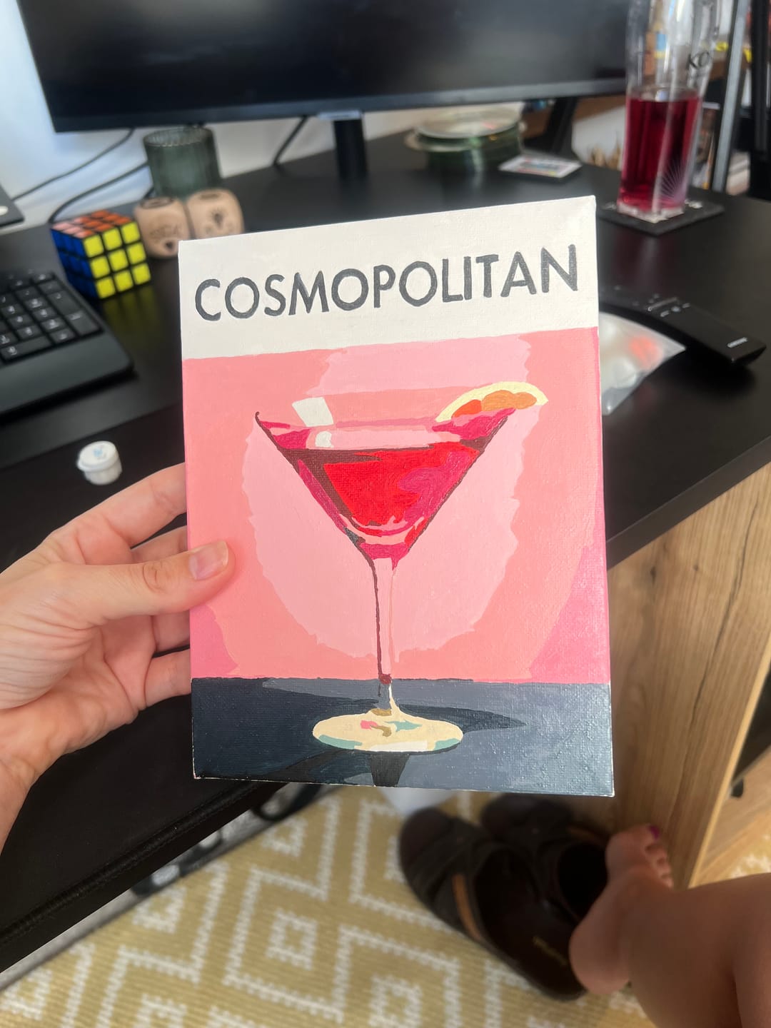 Customer photo review of 6 Mini Paintings - Cocktail Deluxe Set