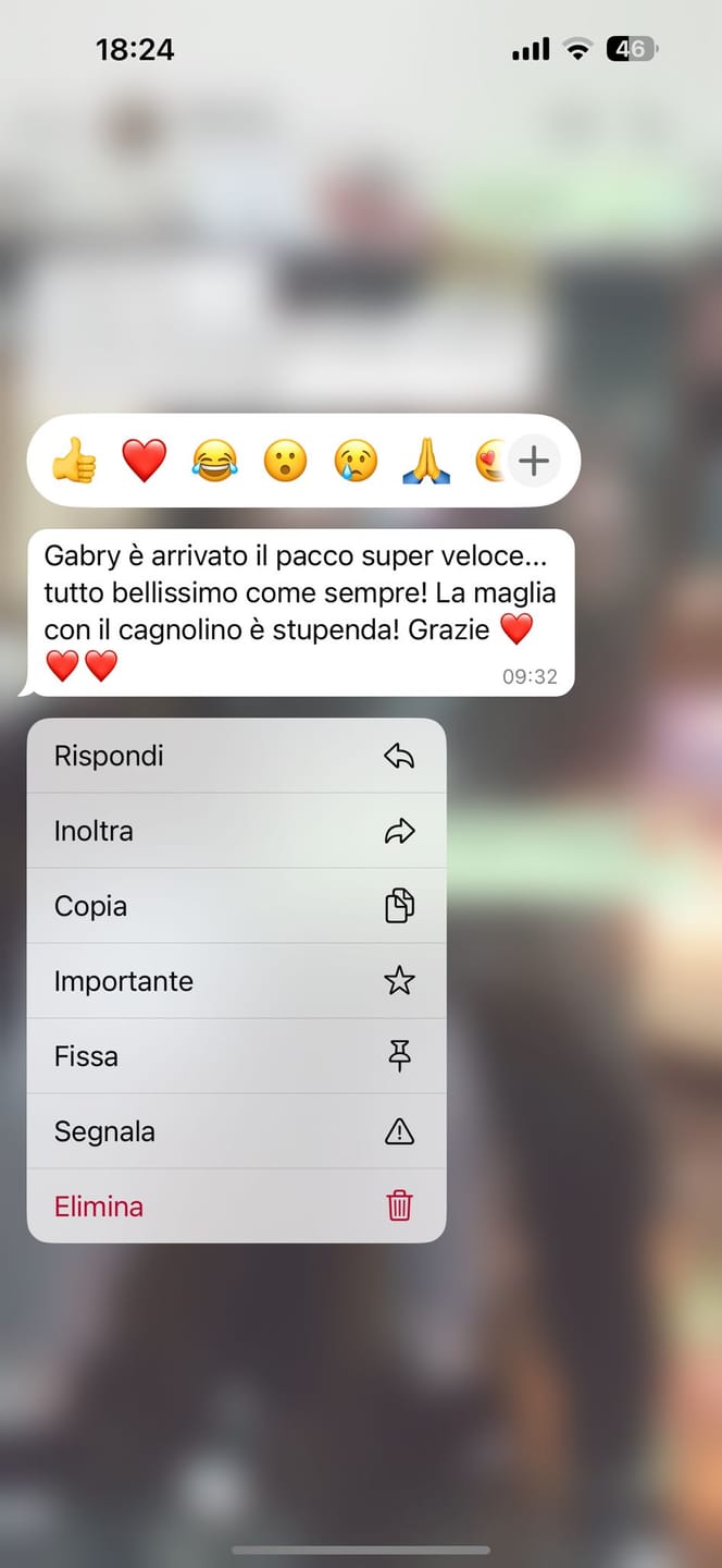 Customer photo review of Coordinato Luisa
