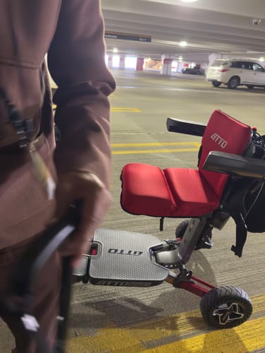 Customer photo review of Front / Rear Basket / Backpack