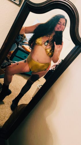 Customer photo review of NEW Classic Black High Waist Cheeky