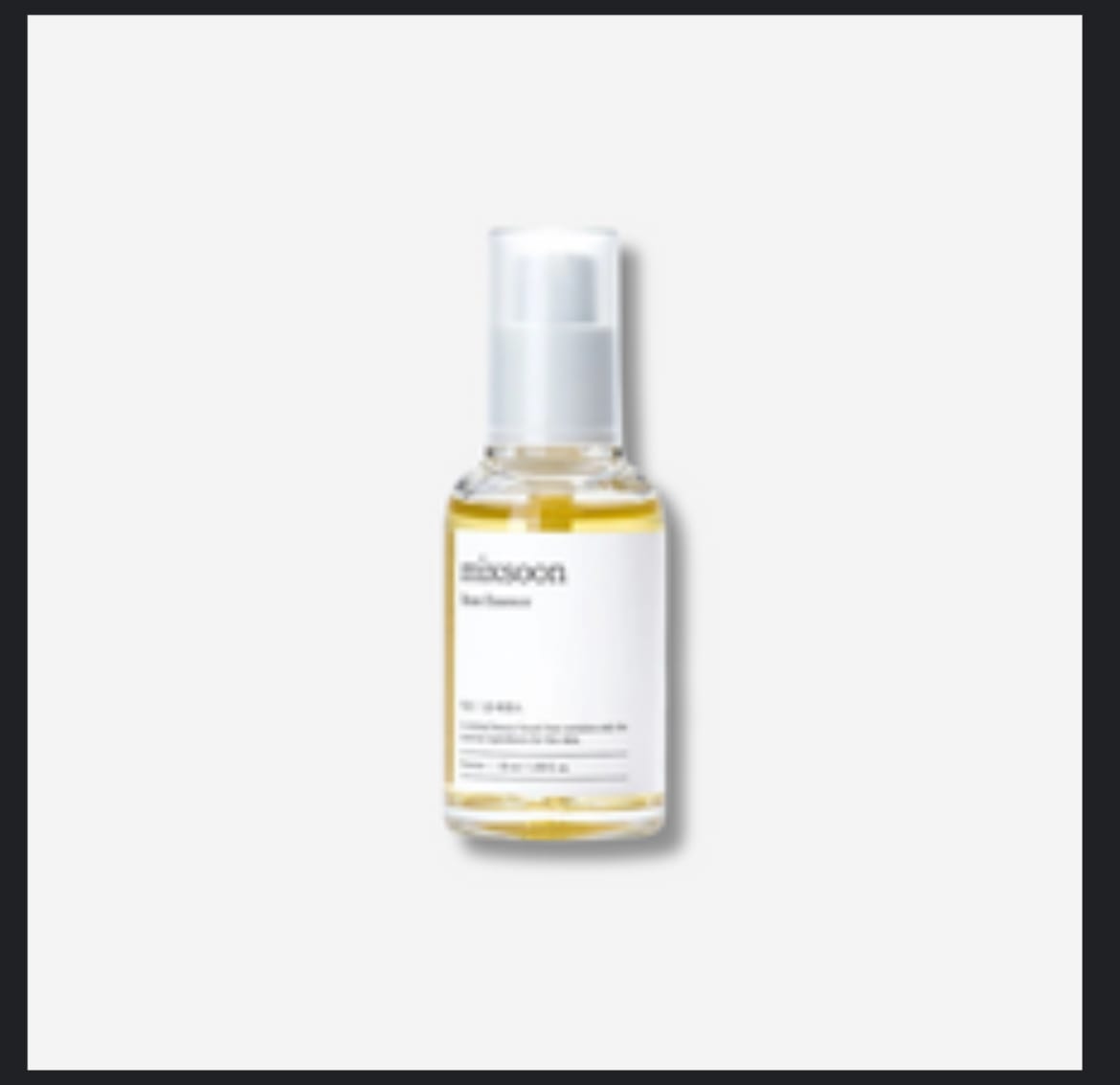Customer photo review of Mixsoon Bean Essence | 2 En 1: Hidrata Y Limpia Poros