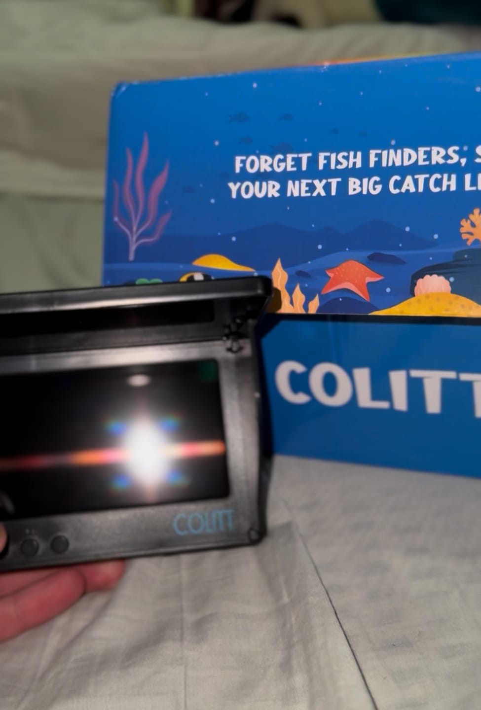 Customer photo review of Colitt - Underwater Fishing Camera