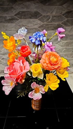 Customer photo review of Bright Flowers