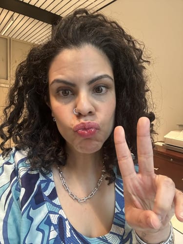 Customer photo review of Korean Hydrating Lip Stain Oil