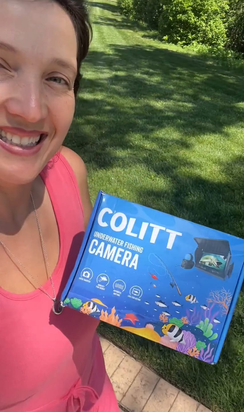 Customer photo review of Colitt - Underwater Fishing Camera