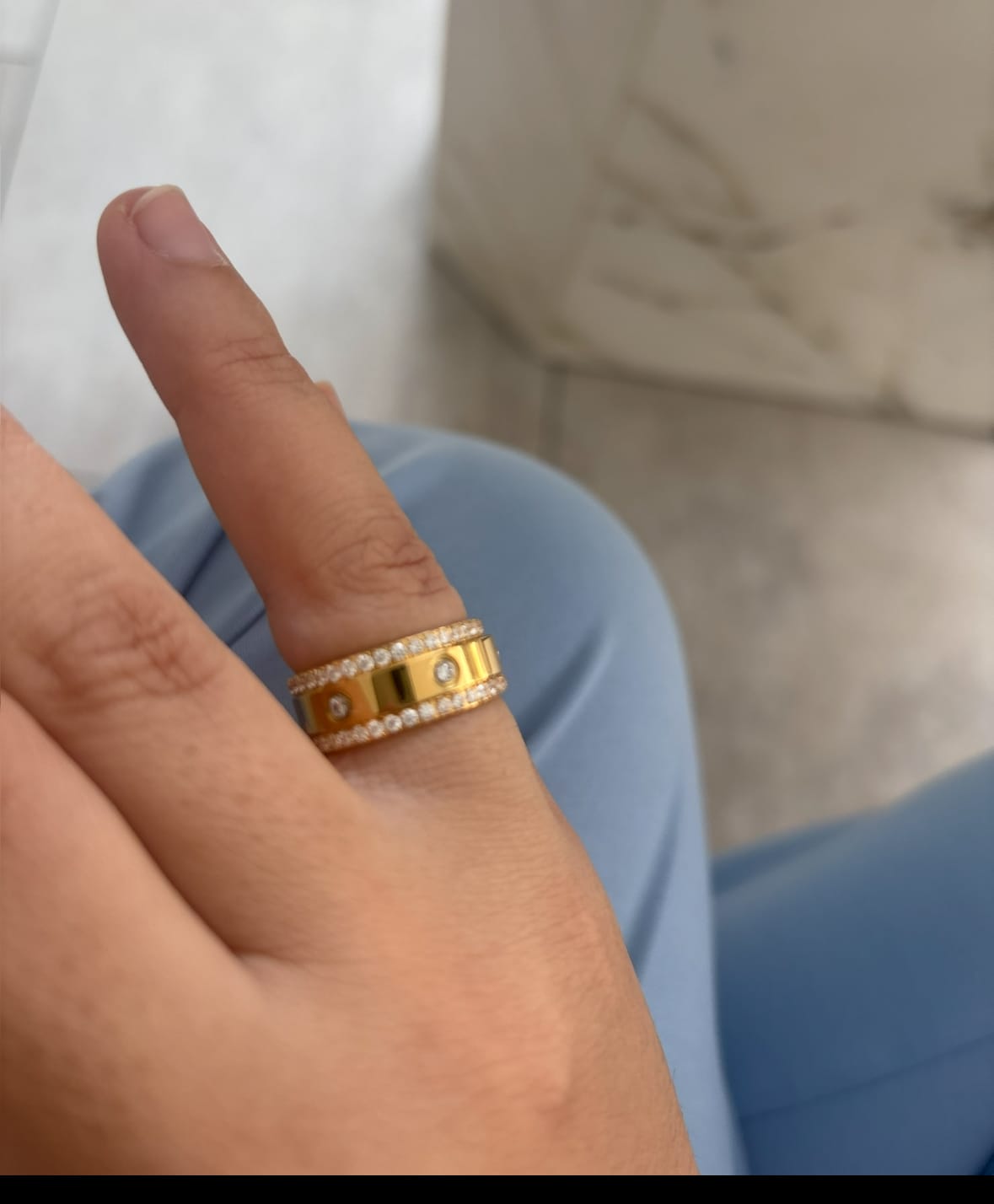 Customer photo review of Shine Arianna Ring Set