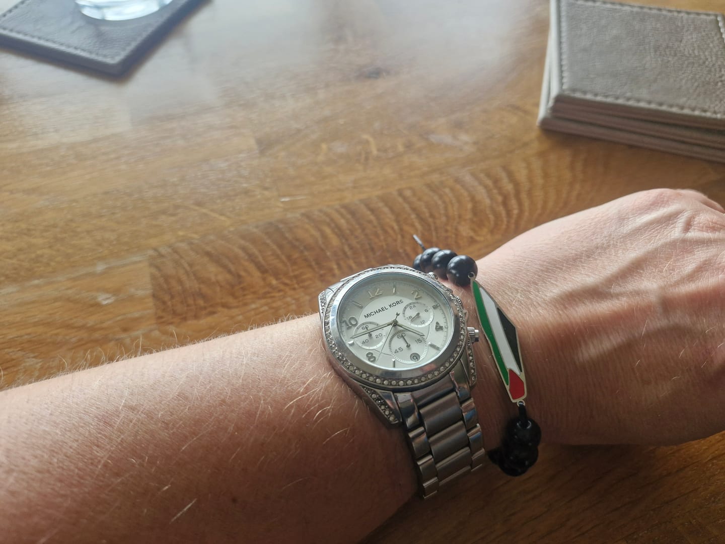 Customer photo review of Palestine Bead Bracelet