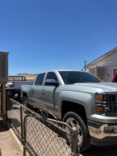Customer photo review of 2" 2007-2024 Chevy Silverado GMC Sierra 1500 Front Leveling Lift Kit