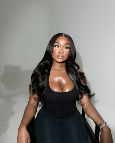 Customer photo review of Loose Body Wave Perfection 13x4 HD Lace Front Wig Ultra-Density 180% Density