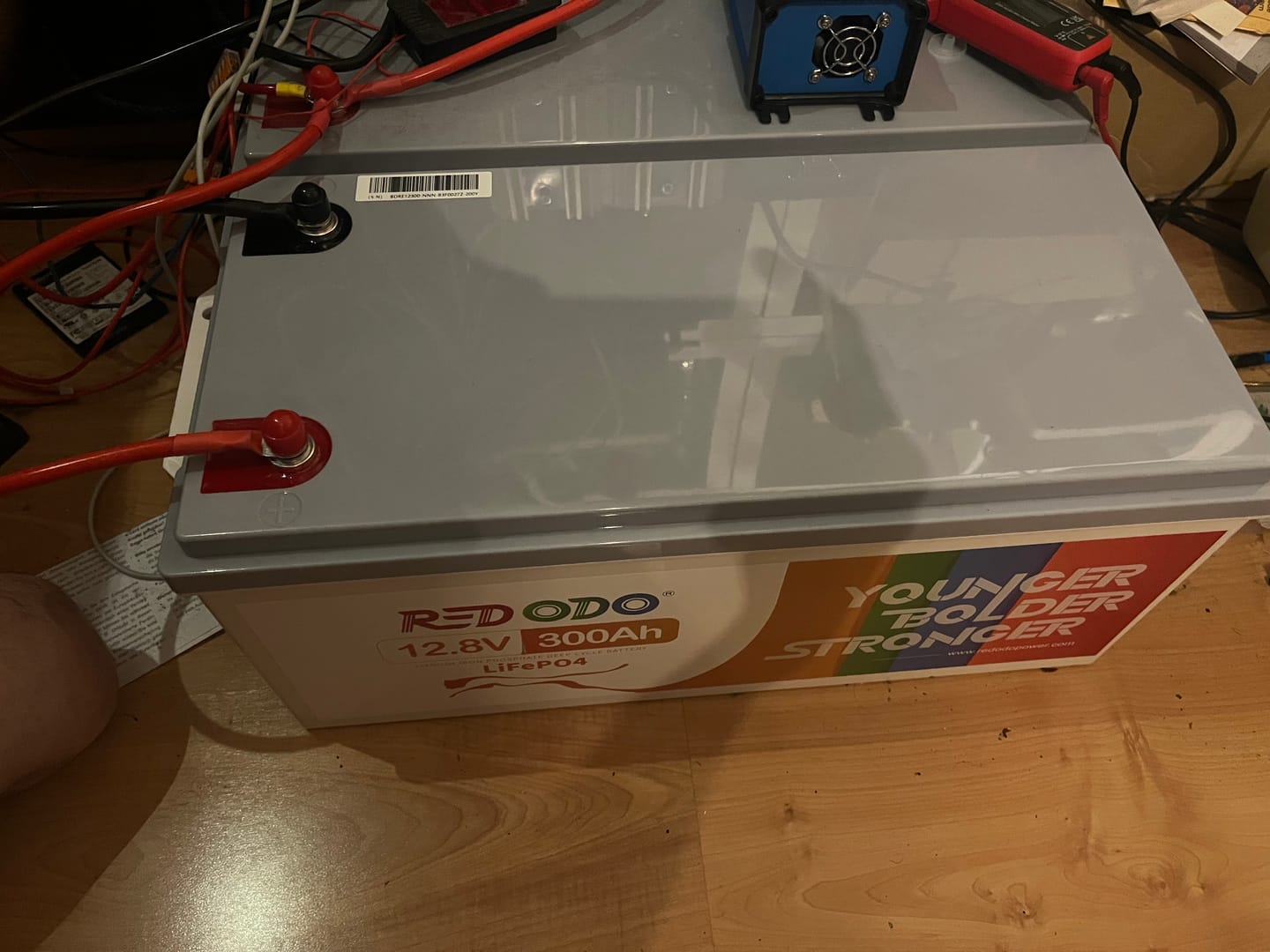 Customer photo review of Befreiung von 19% MwSt - Redodo 12V 300Ah LiFePO4 Batterie