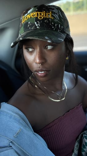 Customer photo review of Lovergirl (Camo/Gold)