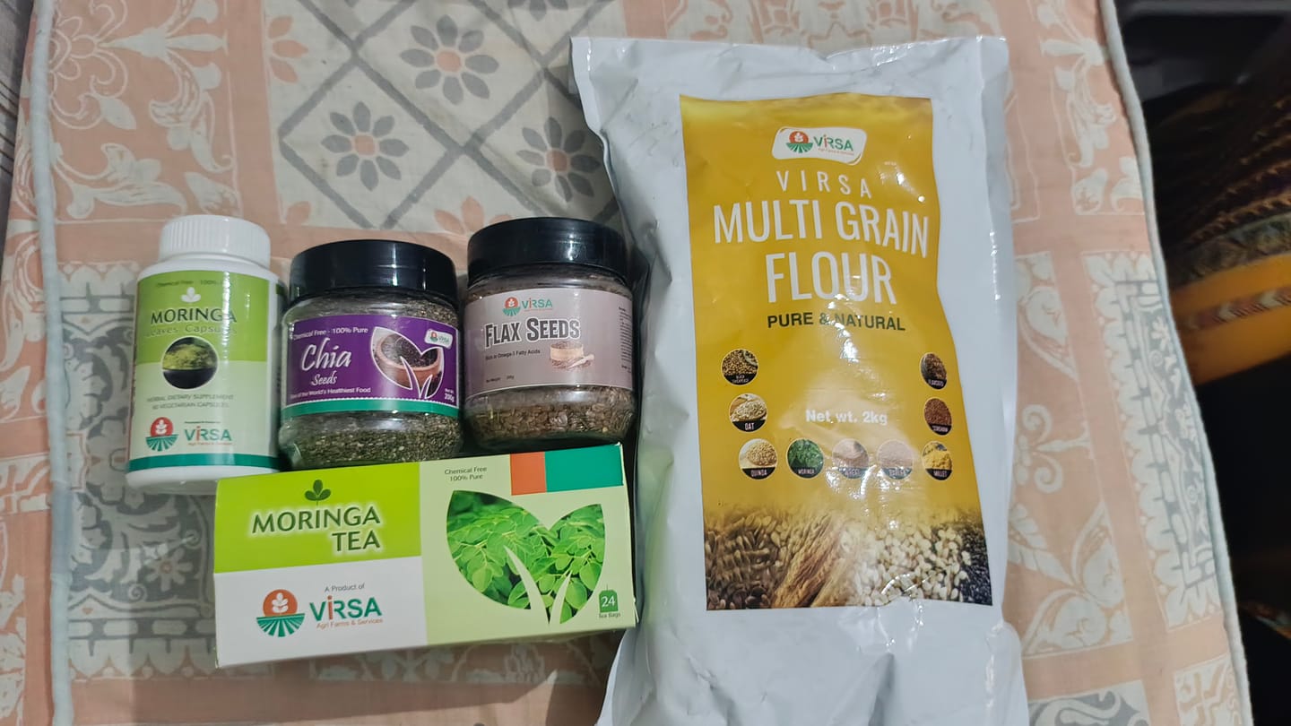 Customer photo review of Virsa Multigrain Flour -5kg