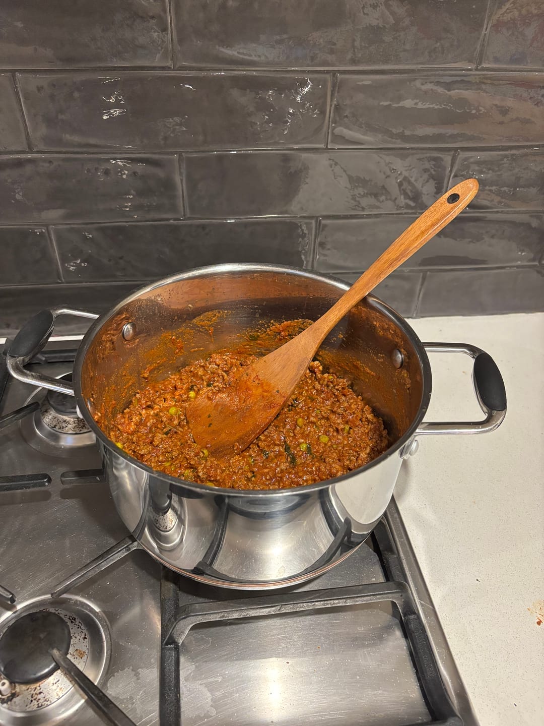 Customer photo review of Natural Teak Wooden Utensil Set - 50% OFF Sale