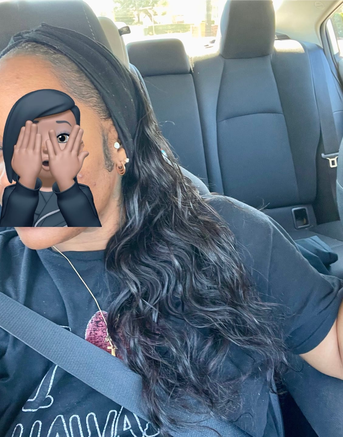 Customer photo review of Natural Color Body Wave Micro Loop Hair Extension