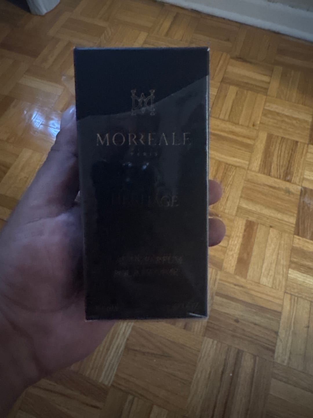 Customer photo review of Héritage Eau de Parfum – A powerful scent that defines your legacy