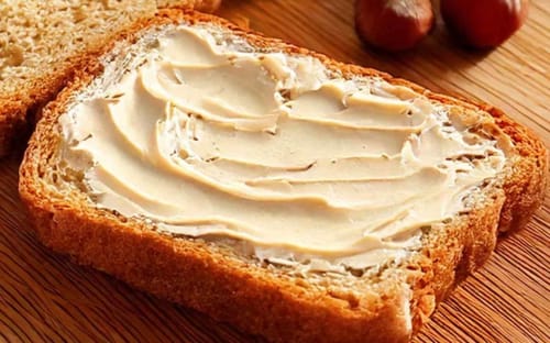 Customer photo review of Crema proteica gusto nocciola bianca