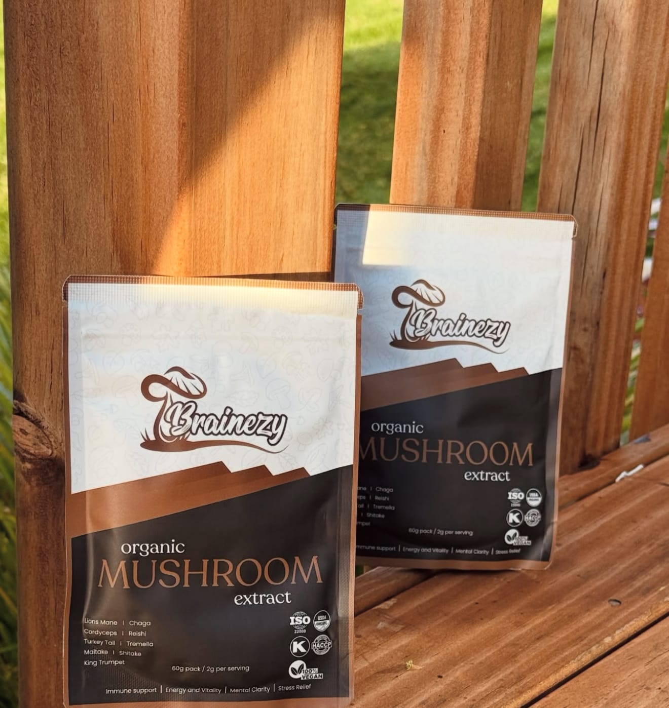 Customer photo review of Brainezy 9in1 Daily Wellness Mushroom Secret- 30 Servings