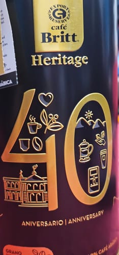 Customer photo review of Café Britt Heritage 2025 Grano Lata Coleccionable